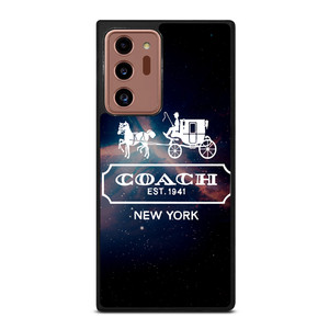 COACH NEW YORK NEBULA LOGO Samsung Galaxy Note 20 Ultra Case Cover COACH NEW YORK NEBULA LOGO Samsung Galaxy Note 20 Ultra Case Cover