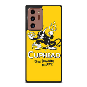 CUPHEAD SHOW DONT DEAL WITH DEVIL Samsung Galaxy Note 20 Ultra Case Cover CUPHEAD SHOW DONT DEAL WITH DEVIL Samsung Galaxy Note 20 Ultra Case Cover
