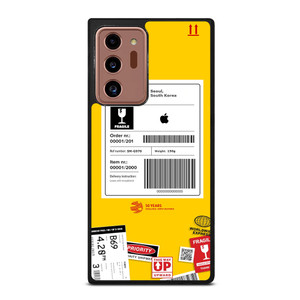 DHL SHIPPING EXPRESS LABEL APPLE Samsung Galaxy Note 20 Ultra Case Cover