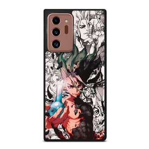 DR STONE ANIME BLACK WHITE Samsung Galaxy Note 20 Ultra Case Cover