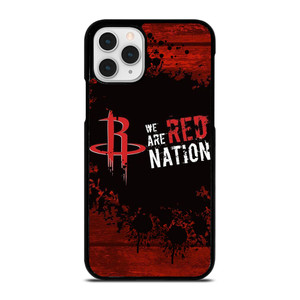 HOUSTON ROCKETS NBA WE ARE RED NATION iPhone 11 Pro Case Cover