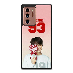 SUGA MIN YOONGIN BTS BANGTAN BOYS Samsung Galaxy Note 20 Ultra Case Cover