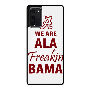 ALABAMA CRIMSON TIDE FOOTBALL FREAK Samsung Galaxy Note 20 Case Cover ALABAMA CRIMSON TIDE FOOTBALL FREAK Samsung Galaxy Note 20 Case Cover