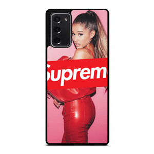 ARIANA GRANDE RED SUPREME Samsung Galaxy Note 20 Case Cover ARIANA GRANDE RED SUPREME Samsung Galaxy Note 20 Case Cover