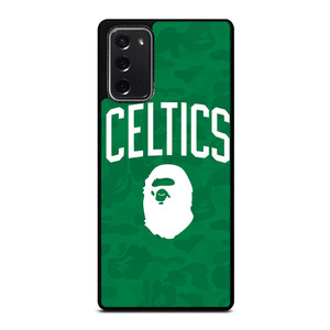 BOSTON CELTICS X BAPE CAMO Samsung Galaxy Note 20 Case Cover BOSTON CELTICS X BAPE CAMO Samsung Galaxy Note 20 Case Cover
