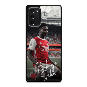 BUKAYO SAKA ARSENAL FOOTBALL CLUB Samsung Galaxy Note 20 Case Cover BUKAYO SAKA ARSENAL FOOTBALL CLUB Samsung Galaxy Note 20 Case Cover