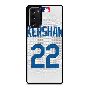 CLAYTON KERSHAW LOS ANGELES DODGERS Samsung Galaxy Note 20 Case Cover