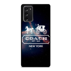 COACH NEW YORK NEBULA LOGO Samsung Galaxy Note 20 Case Cover COACH NEW YORK NEBULA LOGO Samsung Galaxy Note 20 Case Cover