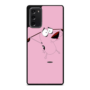 COURAGE THE COWARDLY DOG FLAT Samsung Galaxy Note 20 Case Cover COURAGE THE COWARDLY DOG FLAT Samsung Galaxy Note 20 Case Cover