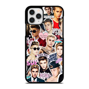 JUSTIN BIEBER COLLAGE iPhone 11 Pro Case Cover
