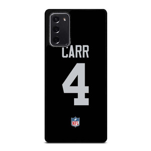 DEREK CARR LAS VEGAS RAIDERS NFL Samsung Galaxy Note 20 Case Cover