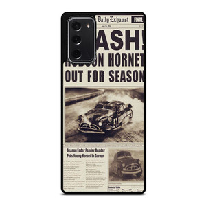 DOG HUDSON HORNET CARS MAGAZINE Samsung Galaxy Note 20 Case Cover