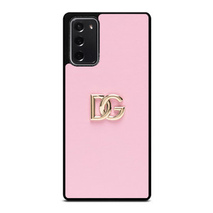 DOLCE AND GABBANA PINK LOGO Samsung Galaxy Note 20 Case Cover