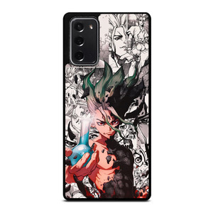 DR STONE ANIME BLACK WHITE Samsung Galaxy Note 20 Case Cover