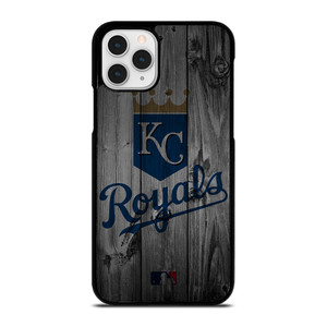 KANSAS CITY ROYALS BASEBALL MLB WOOD LOGO iPhone 11 Pro Case Cover