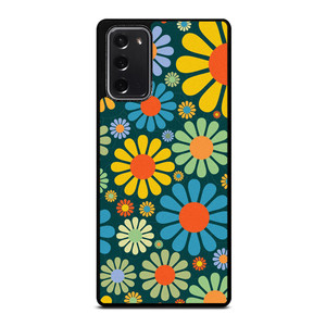 HIPPIE FLOWER PATTERN Samsung Galaxy Note 20 Case Cover