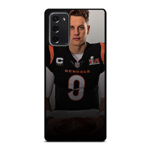 JOE BURROW CINCINNATI BENGALS NFL Samsung Galaxy Note 20 Case Cover JOE BURROW CINCINNATI BENGALS NFL Samsung Galaxy Note 20 Case Cover