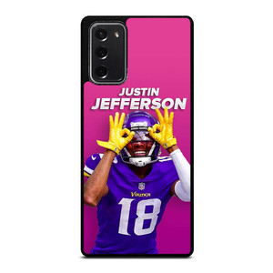 JUSTIN JEFFERSON MINNESOTA VIKINGS Samsung Galaxy Note 20 Case Cover