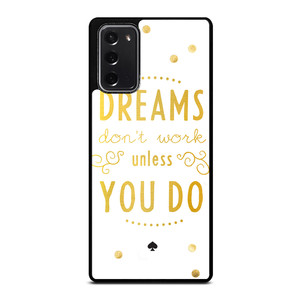 KATE SPADE NEW YORK QUOTES 2 Samsung Galaxy Note 20 Case Cover