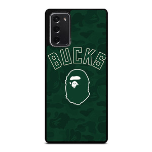 MILWAUKEE BUCKS X BAPE CAMO Samsung Galaxy Note 20 Case Cover