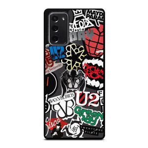 PUNK ROCK BAND COLLAGE Samsung Galaxy Note 20 Case Cover