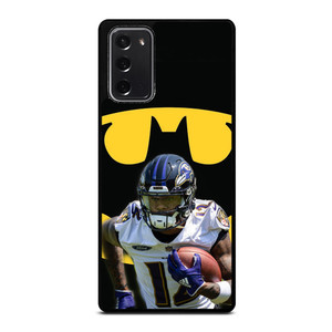 RASHOD BATEMAN BALTIMORE RAVENS Samsung Galaxy Note 20 Case Cover RASHOD BATEMAN BALTIMORE RAVENS Samsung Galaxy Note 20 Case Cover