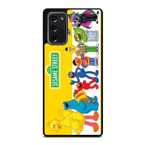 SESAME STREET MUPPETS CHARACTERS Samsung Galaxy Note 20 Case Cover SESAME STREET MUPPETS CHARACTERS Samsung Galaxy Note 20 Case Cover