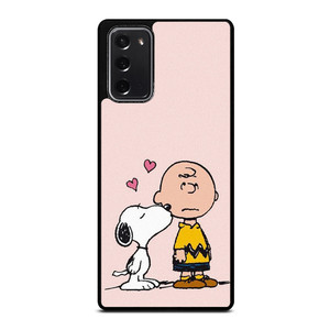 SNOOPY CHARLIE BROWN LOVE Samsung Galaxy Note 20 Case Cover