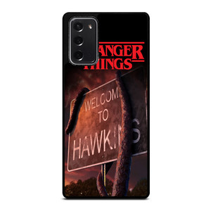 STRANGER THINGS WELCOME TO HAWKINS Samsung Galaxy Note 20 Case Cover STRANGER THINGS WELCOME TO HAWKINS Samsung Galaxy Note 20 Case Cover