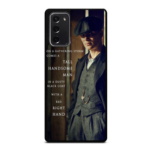 TOMMY SHELBY QUOTES Samsung Galaxy Note 20 Case Cover