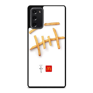 TRAVIS SCOTT X MCDONALD SYMBOL Samsung Galaxy Note 20 Case Cover TRAVIS SCOTT X MCDONALD SYMBOL Samsung Galaxy Note 20 Case Cover