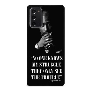 TUPAC SHAKUR RAPPER QUOTES Samsung Galaxy Note 20 Case Cover TUPAC SHAKUR RAPPER QUOTES Samsung Galaxy Note 20 Case Cover