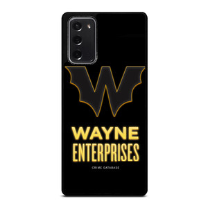 WAYNE ENTERPRISES BATMAN LOGO Samsung Galaxy Note 20 Case Cover