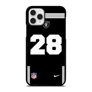 LAS VEGAS RAIDERS JOSH JACOBS 28 NFL NIKE iPhone 11 Pro Case Cover