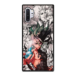 DR STONE ANIME BLACK WHITE Samsung Galaxy Note 10 Plus Case Cover