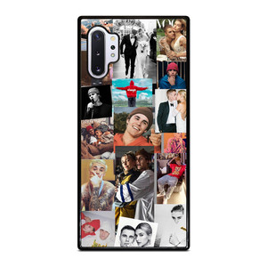 JUSTIN AND HAILEY BIEBER COLLAGE Samsung Galaxy Note 10 Plus Case Cover