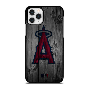 LOS ANGELES ANGELS BASEBALL MLB WOOD LOGO iPhone 11 Pro Case Cover