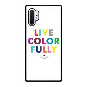 KATE SPADE LIVE COLOR FULLY Samsung Galaxy Note 10 Plus Case Cover