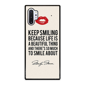 MARILYN MONROE QUOTES Samsung Galaxy Note 10 Plus Case Cover