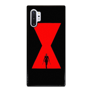 MARVEL BLACK WIDOW SYMBOL Samsung Galaxy Note 10 Plus Case Cover MARVEL BLACK WIDOW SYMBOL Samsung Galaxy Note 10 Plus Case Cover