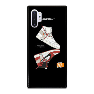NIKE AIR JORDAN JUMPMAN OFF WHITE Samsung Galaxy Note 10 Plus Case Cover NIKE AIR JORDAN JUMPMAN OFF WHITE Samsung Galaxy Note 10 Plus Case Cover