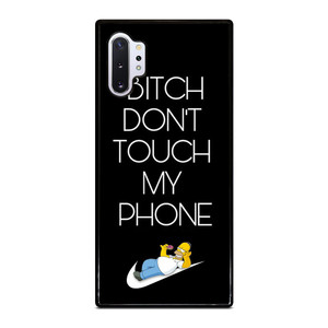 NIKE HOMER SIMPSON DONT TOUCH MY PHONE Samsung Galaxy Note 10 Plus Case Cover