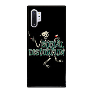 SOCIAL DISTORTION SKULL ART Samsung Galaxy Note 10 Plus Case Cover SOCIAL DISTORTION SKULL ART Samsung Galaxy Note 10 Plus Case Cover