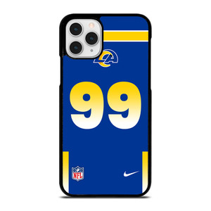 LOS ANGELES RAMS AARON DONALD 99 NFL NIKE iPhone 11 Pro Case Cover LOS ANGELES RAMS AARON DONALD 99 NFL NIKE iPhone 11 Pro Case Cover