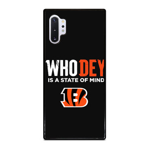 WHO DEY CINCINNATI BENGALS NFL Samsung Galaxy Note 10 Plus Case Cover
