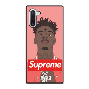 21 SAVAGE PINK SUPREME Samsung Galaxy Note 10 Case Cover