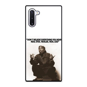 2PAC TUPAC SHAKUR RAPPER QUOTES Samsung Galaxy Note 10 Case Cover 2PAC TUPAC SHAKUR RAPPER QUOTES Samsung Galaxy Note 10 Case Cover