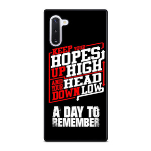 A DAY TO REMEMBER QUOTES Samsung Galaxy Note 10 Case Cover A DAY TO REMEMBER QUOTES Samsung Galaxy Note 10 Case Cover