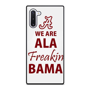 ALABAMA CRIMSON TIDE FOOTBALL FREAK Samsung Galaxy Note 10 Case Cover ALABAMA CRIMSON TIDE FOOTBALL FREAK Samsung Galaxy Note 10 Case Cover