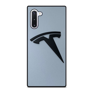 BLACK TESLA CAR LOGO Samsung Galaxy Note 10 Case Cover BLACK TESLA CAR LOGO Samsung Galaxy Note 10 Case Cover